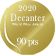 Decanter 2020 La Canopée 90 sur 100