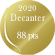 Decanter 2020 quatre temps 88 sur 100