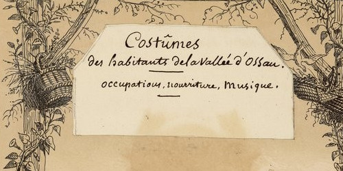 Nouvelle suite de costume des Pyrénées, par Ferogio