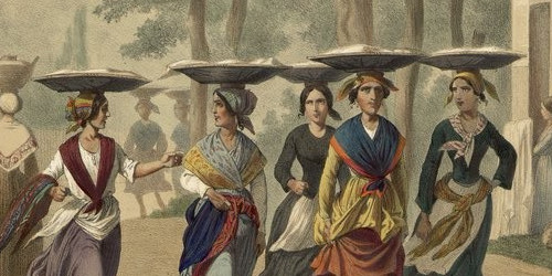 Arrivée des marchandes de sardines