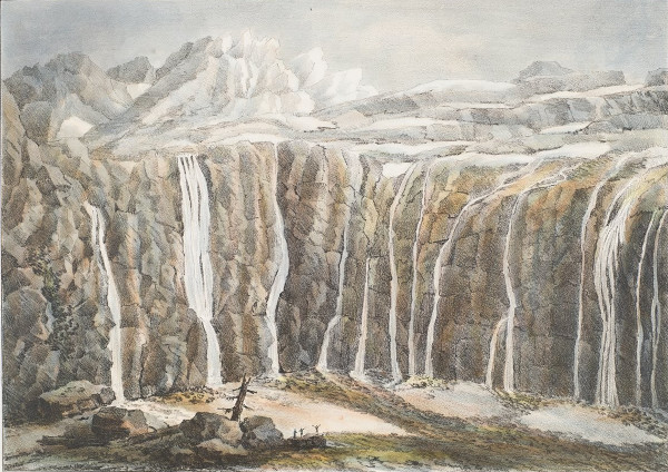 The Amphitheatre of Gavarnie. Hautes-Pyrénées, August 29. 1821