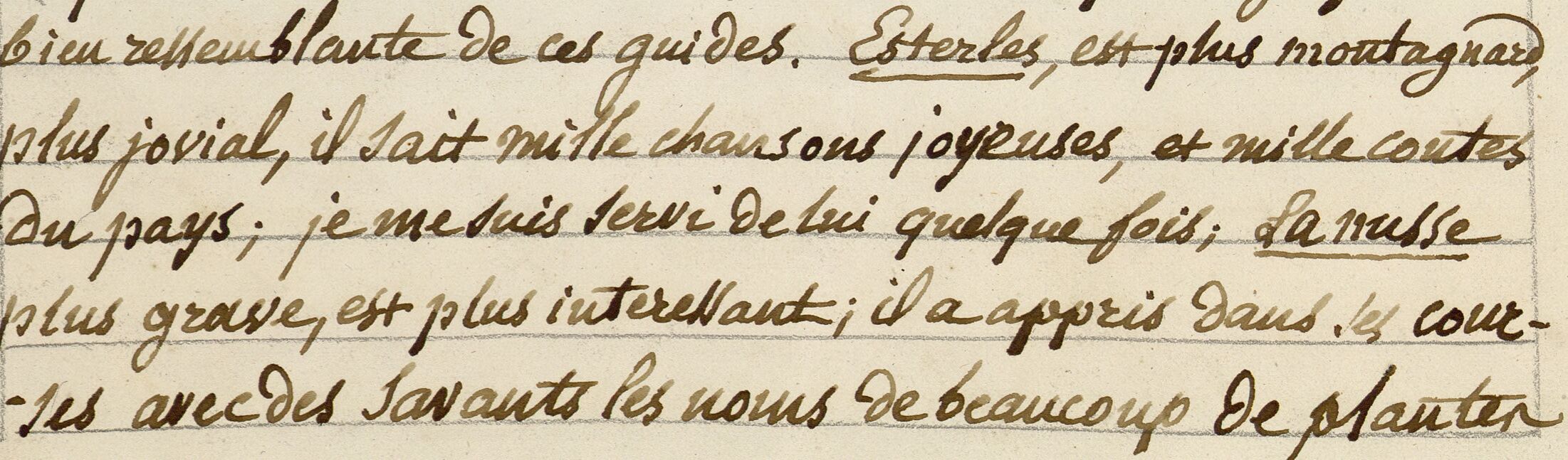 Esterles est plus montagnard, plus jovial ... Tome 1, page 134